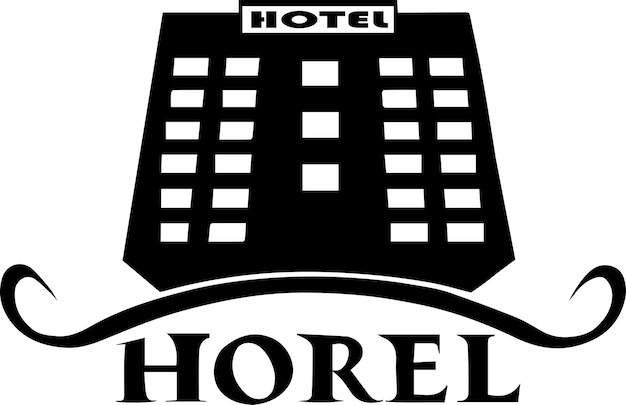 Hotel logo vector art 14