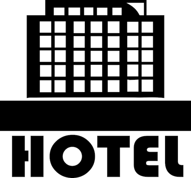 Hotel logo vector art 20