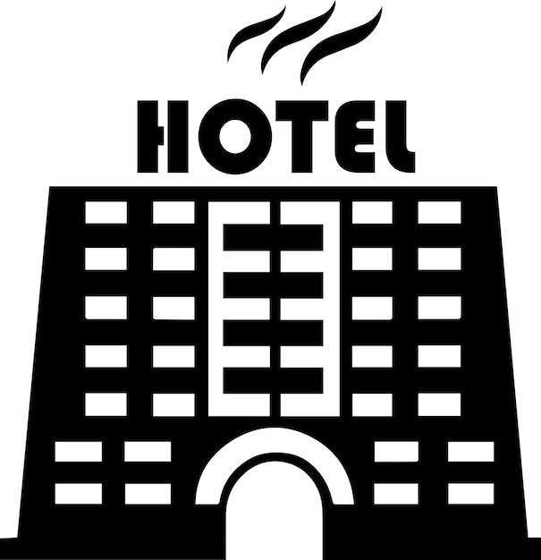 Hotel logo vector art 6