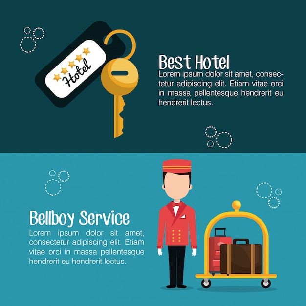 Vector hotel service design