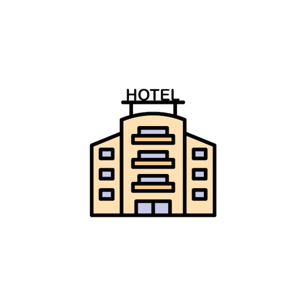 hotel vector