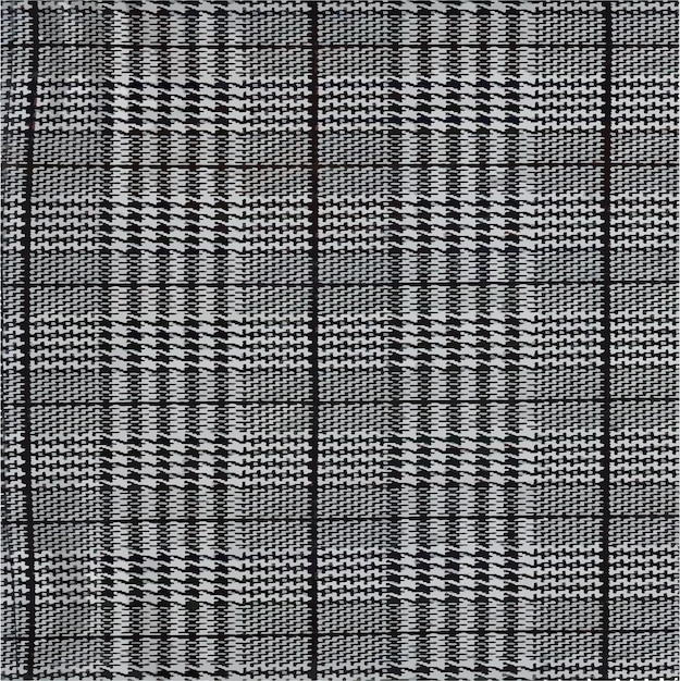 Houndstooth seamles. Wool Background Texture. Glenurquhart check is made of woolen fabric