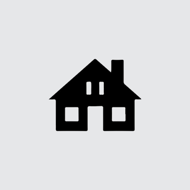 House Black Icon