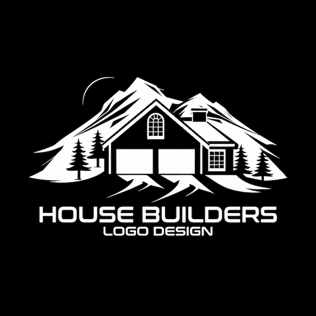 House Builders Vector Logo Design