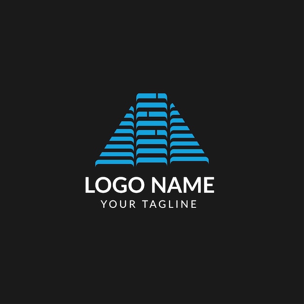 house building logo design vector