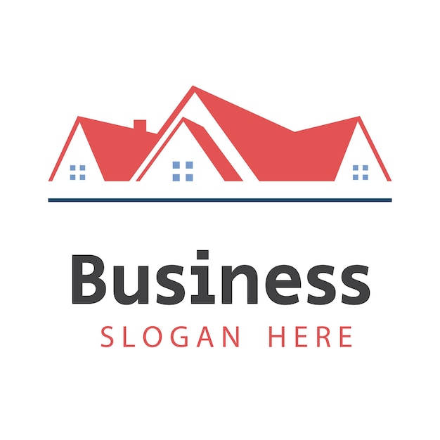 House business logo template