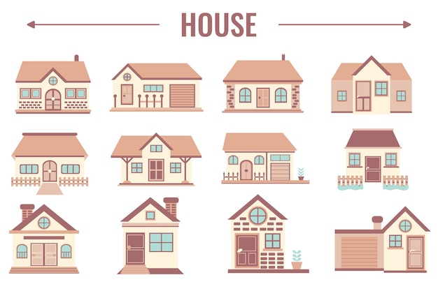 House cartoon vector