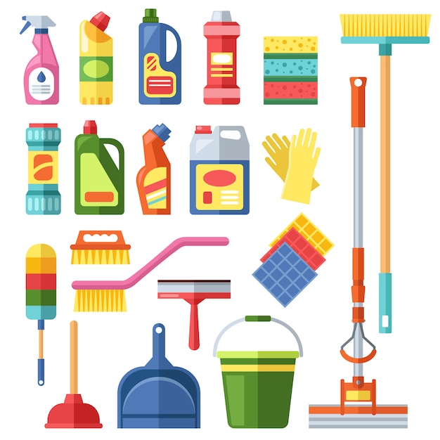 House cleaning tools set