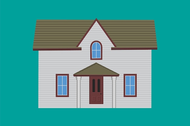 house design in vector