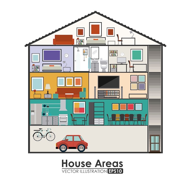 Vector house design