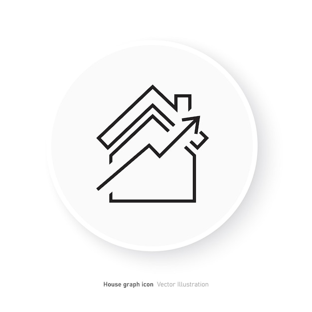 House graph icon design vector illustration