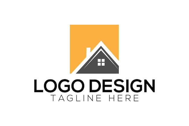 House or home geometric logo icon design