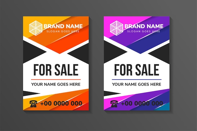 House or home for sale sign on vector website headers business success concept Modern abstract