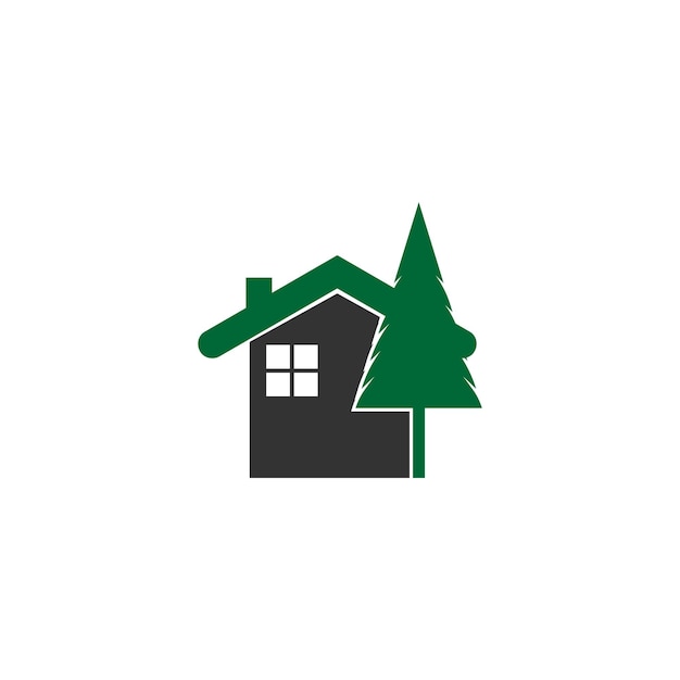 House icon logo simple design template vector