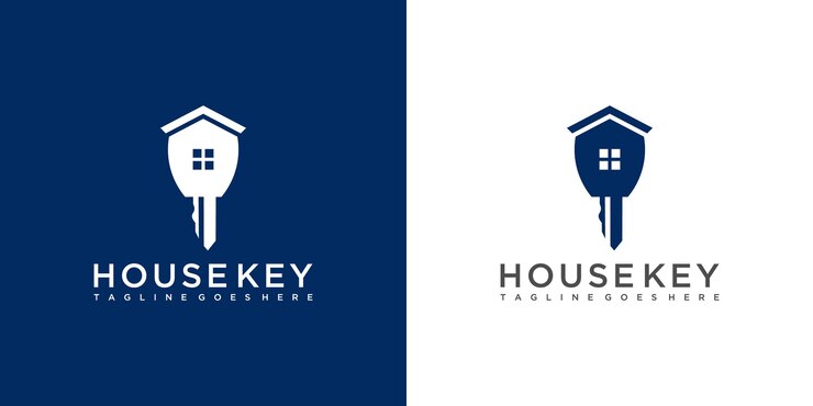 House key logo design