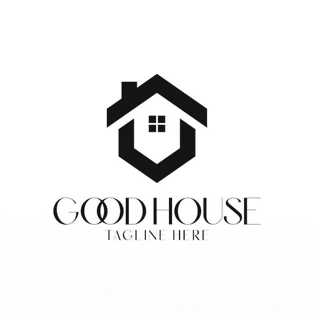 家のロゴのデザイン コンセプト シンプルな建物のロゴのテンプレート ホームのロゴのデザイン テンプレート