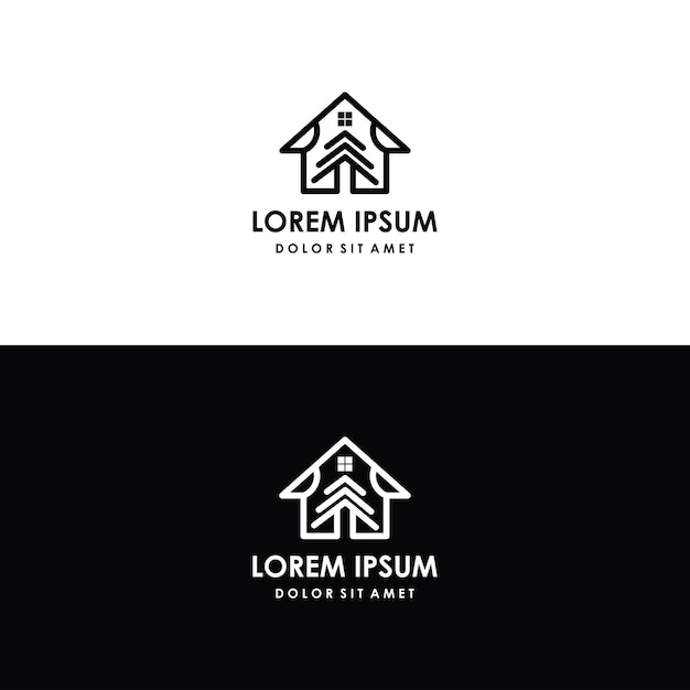 дом логотип дизайн храм