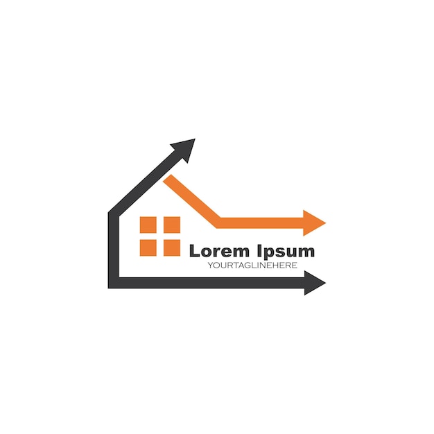 House logo icon vector illustration