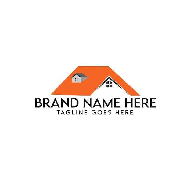 Vector house logo, landmark, real estate and business logo design in vector template.