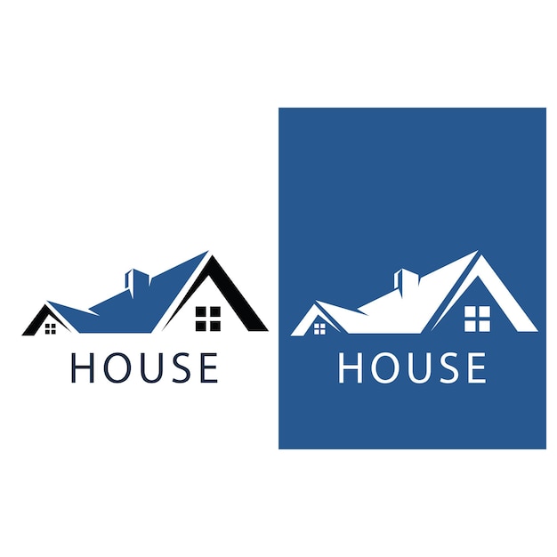 House logo and symbol vector image