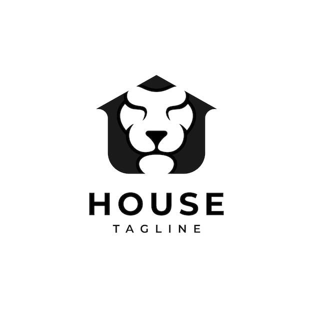 Vector house logo vector icon template