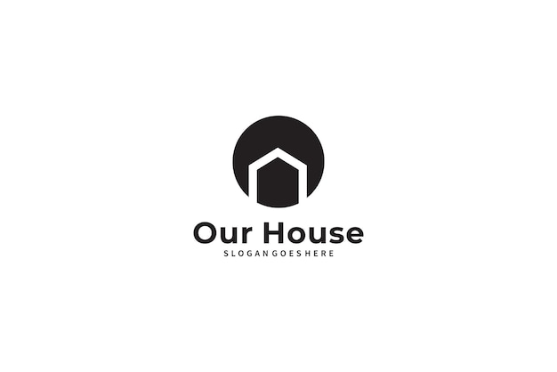 Vector house logo