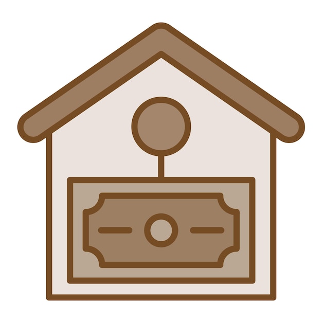 House Money icon vector image Can be used for Real Estate