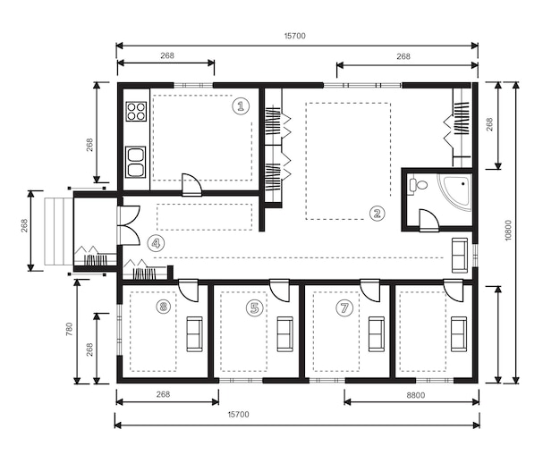 家屋平面図 施工図 施工図