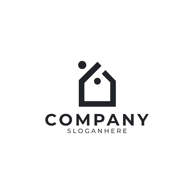 House price tag logo