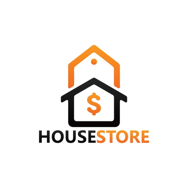 Дизайн шаблона логотипа домашнего магазина