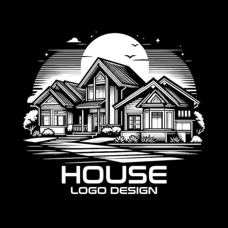 Vector house vector logo design