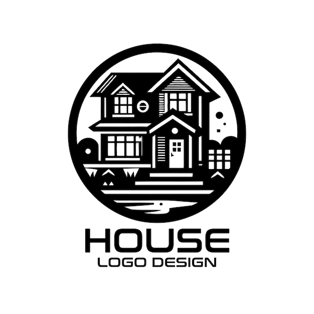 Vector house vector logo design