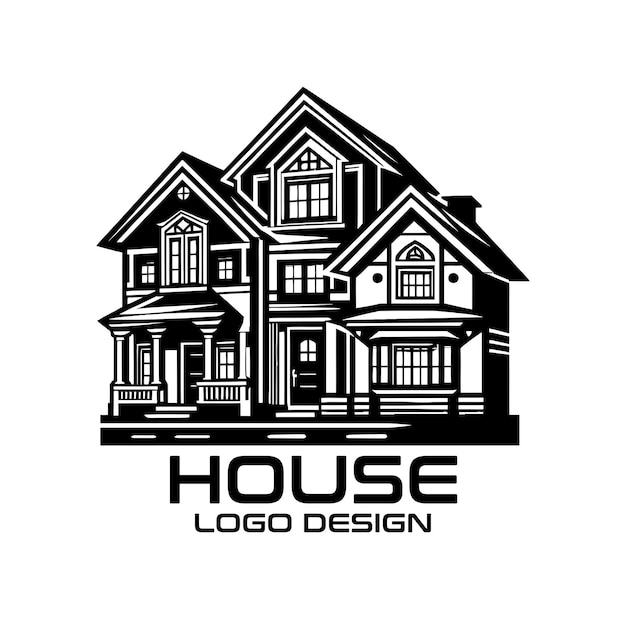 Vector house vector logo design