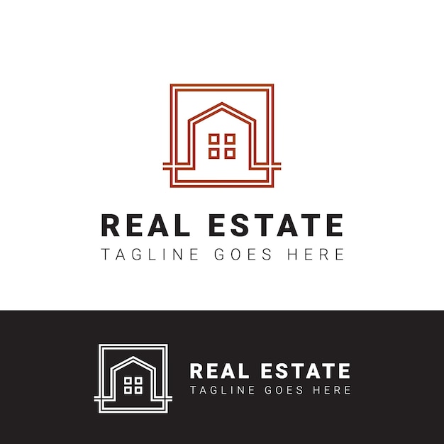 housing template design logo vector.