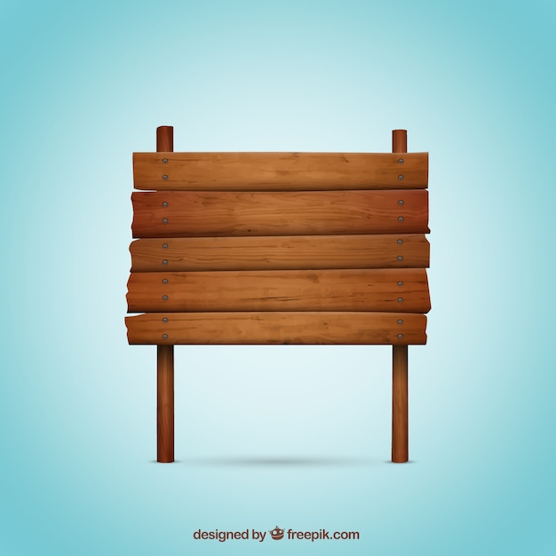 Houten bord