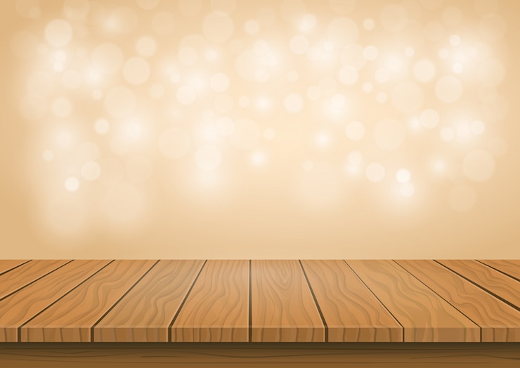 Vector houten plank bovenaan op transparante achtergrond