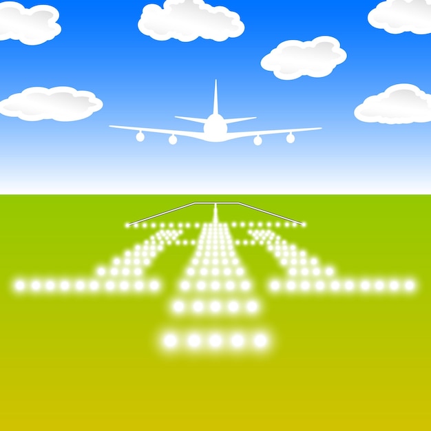 Houten vliegtuig planken en een scheren op een witte achtergrond Vector illustratie