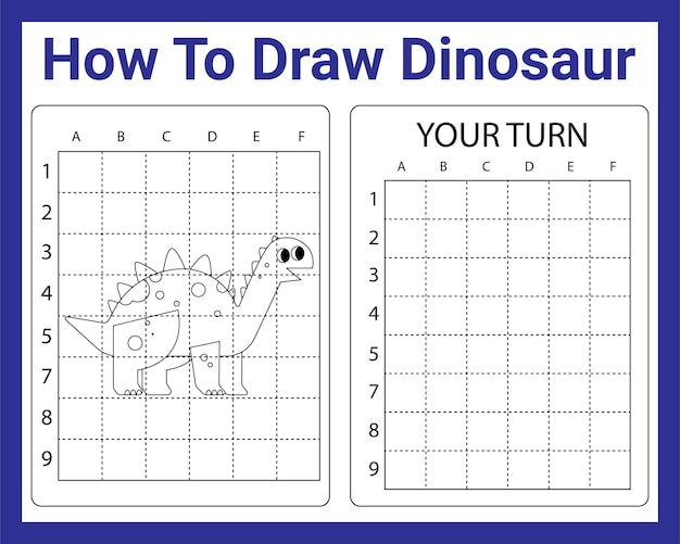 Come disegnare un dinosauro per bambini