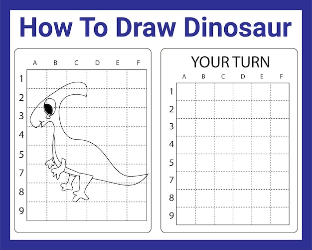 Come disegnare un dinosauro per bambini