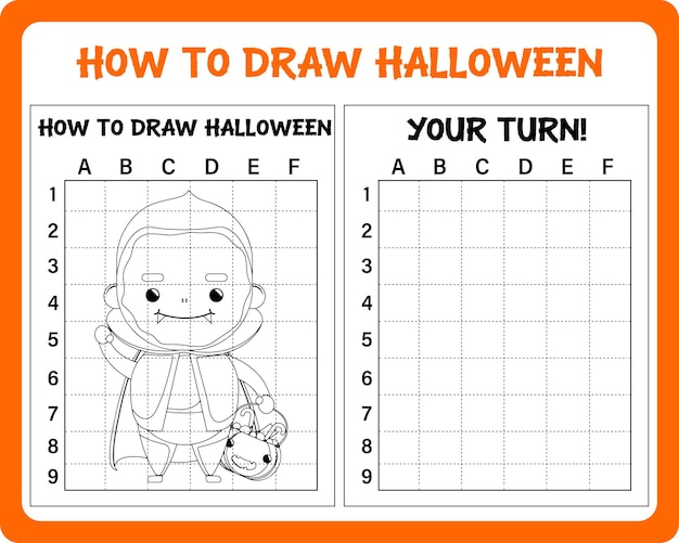 Come disegnare halloween per bambini