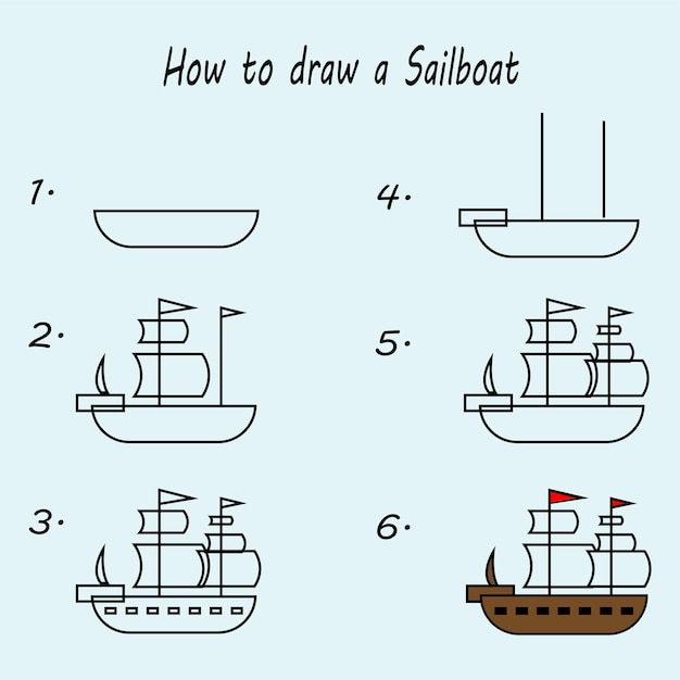 How to Draw Speedboats in 5 Steps