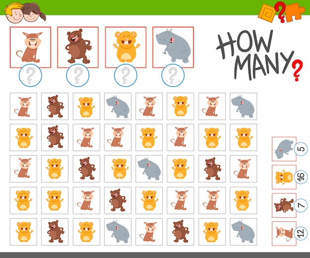 How many animals game