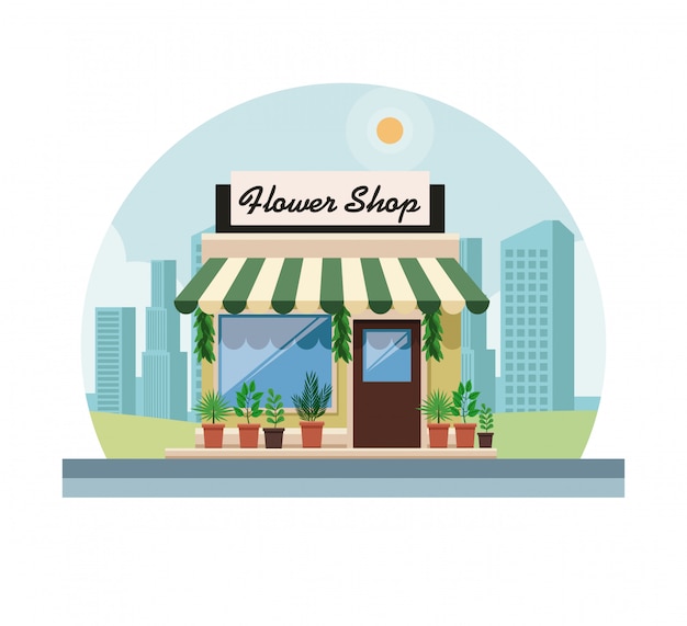 Hower shop store