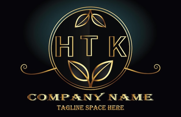 Htk letter logo