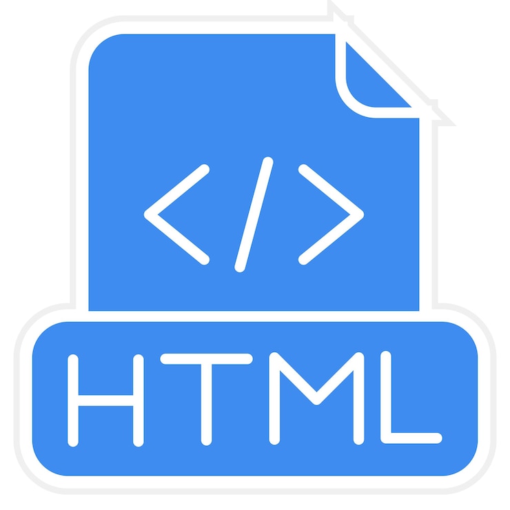 Vector html file icon vector image can be used for computer programming