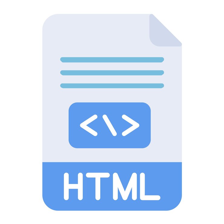 Vector html flat illustration