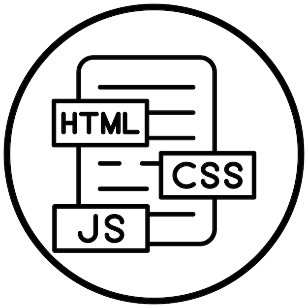 ベクトル html js css アイコンスタイル