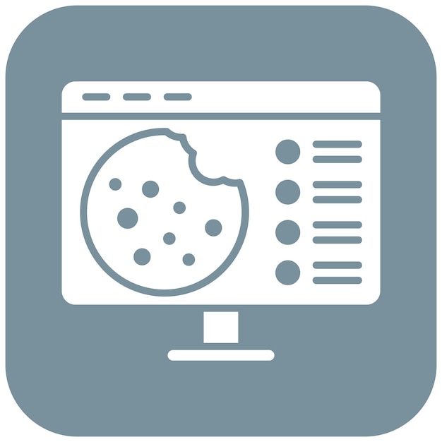 Http Cookie icoon vector afbeelding Kan worden gebruikt voor Web Hosting