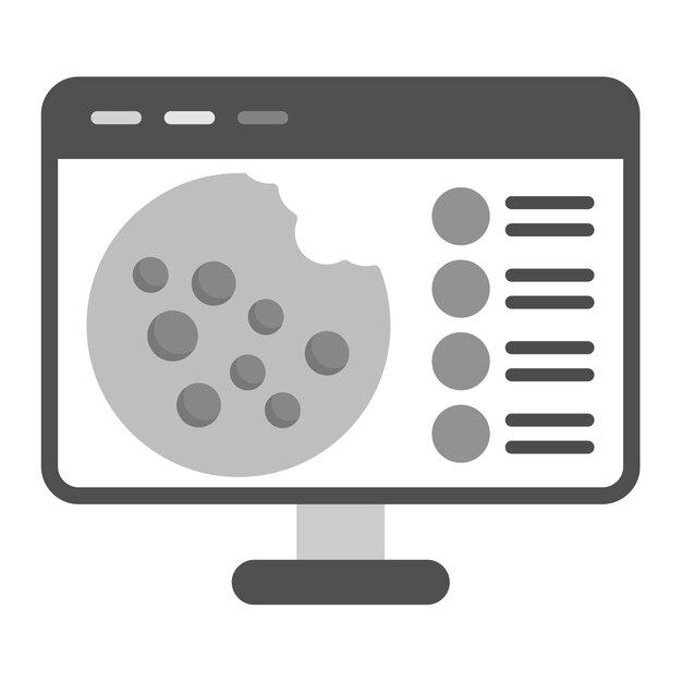 Http Cookie icoon vector afbeelding Kan worden gebruikt voor Web Hosting