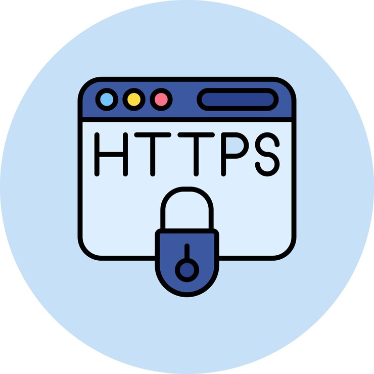 वेक्टर https flat illustration